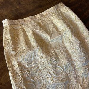 Gorgeous Gold Vintage Maxi Skirt